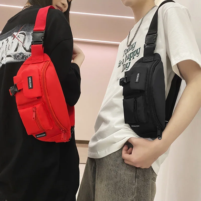 

Unisex Waist Bag Casual Trend Fanny Pack Banana Bags Multifunction Women Waist Pack Streetwear Hip Hop Shoulder Chest Bag