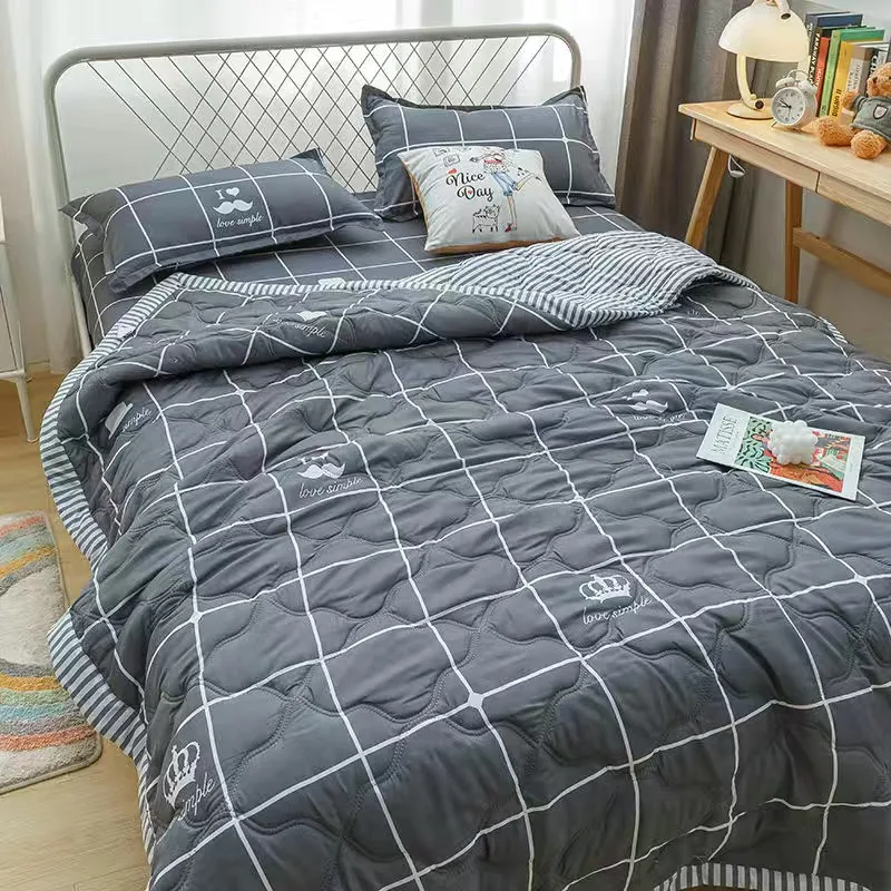 Одеяло летнее мытое одеяло Кондиционер мягкое тонкое для кровати новорожденных