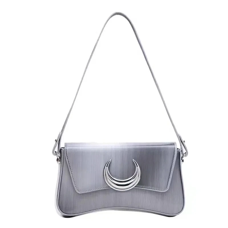 

Summer Design Magic Moon Underarm Bag For Women Gradient Color High Sense Fashion Female Single Shoulder Bag