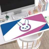 anime dva kawaii 70x30 large mousepad xxl anime mousepad gaming accessories carpet rabbit head logo girl pioneer gaming mousepad