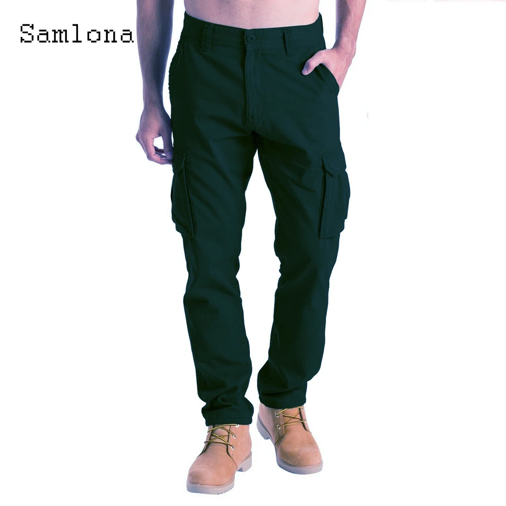 

Men's Pocket Design Pants 2022 Summer Outdoor Casual Trousers Men Fashion Staight Leg Cargo Pant Mens Fashion Hip Hop Sweatpants