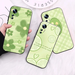 Love Heart Flower Animal Pattern Phone Case For Xiaomi Redmi Note 11 Pro 11 5G 11S Note 10 9 Note 9 Pro Soft Back Coque Black