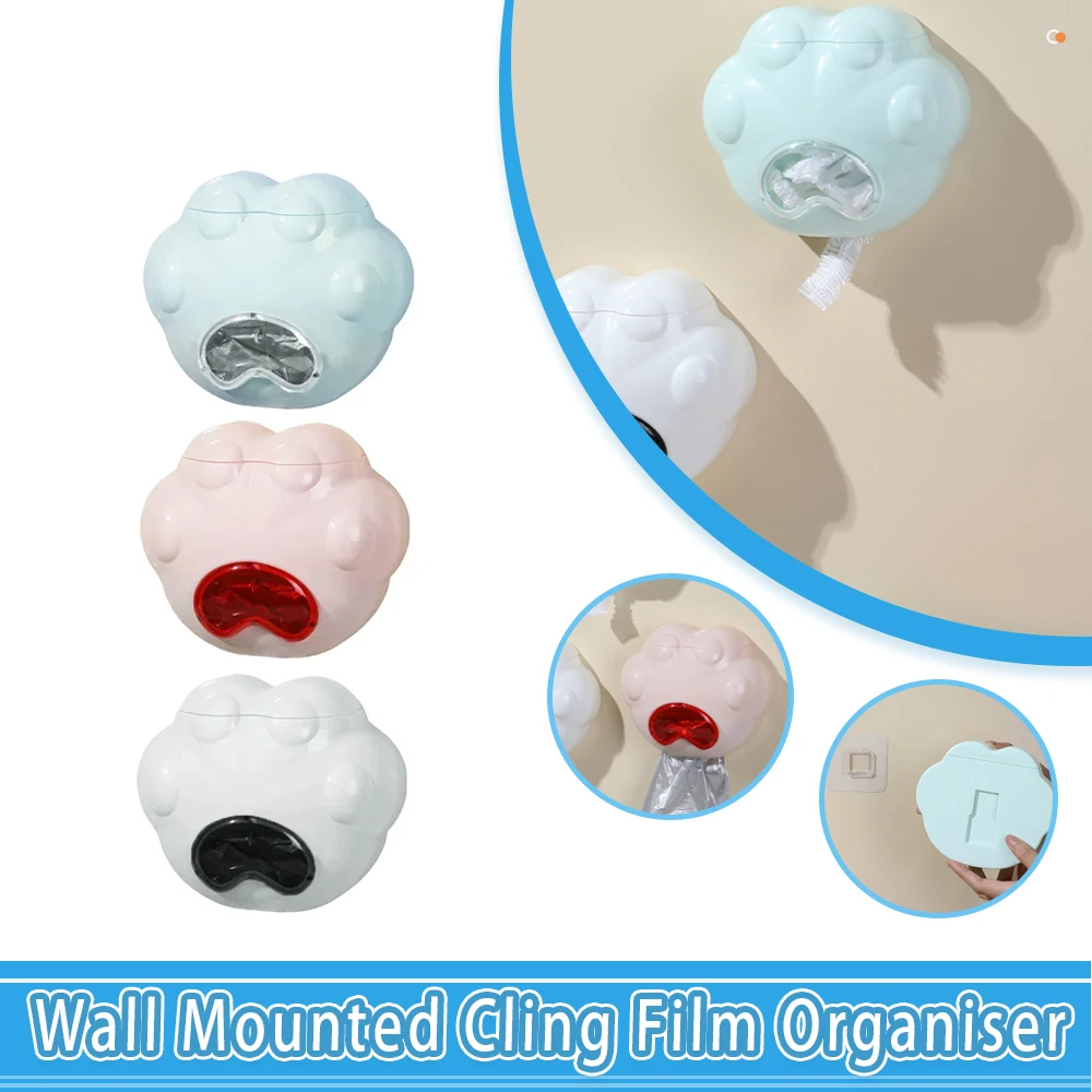 Пластиковый ящик для хранения набор из 2-х настенных кухонных контейнеров