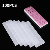 100pcs removal nonwoven body cloth hair remove wax paper rolls high quality hair removal epilator wax strip paper roll