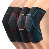 1 piece compression elbow support pad elastic support mens womens basketball volleyball fitness protector arm sleeve