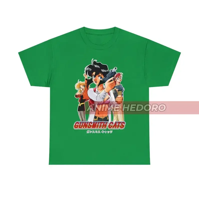 Футболка унисекс с изображением Смела кошки ралли Винсента аниме ретро манга