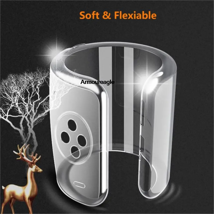 Прозрачная Ультрамягкая задняя крышка телефона для vivo X100 чехол Pro из ТПУ и