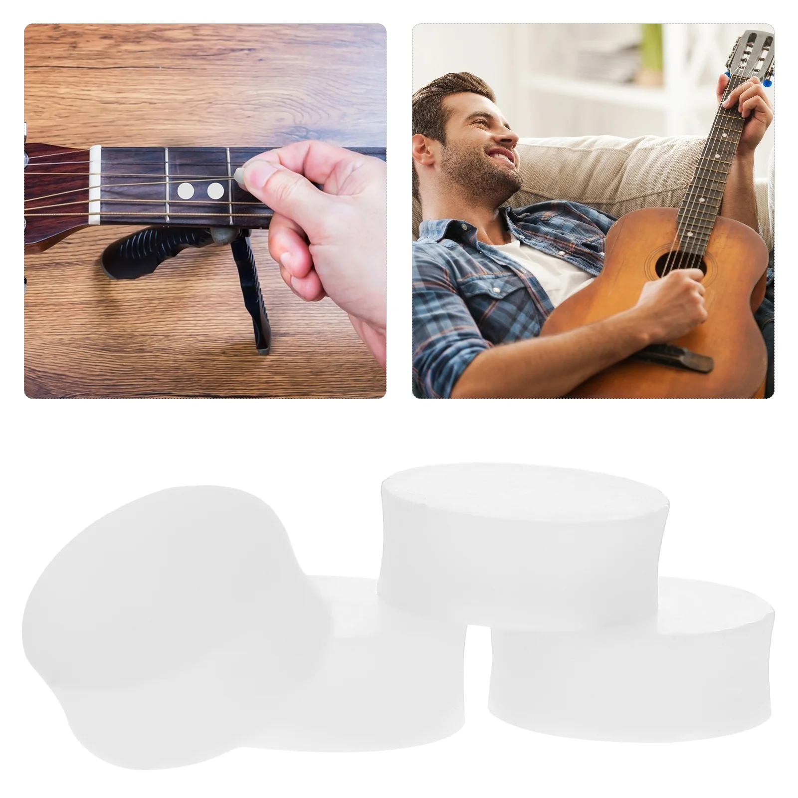 20 шт. гитарный гриф инкрустация в горошек белый переплет жемчужный материал