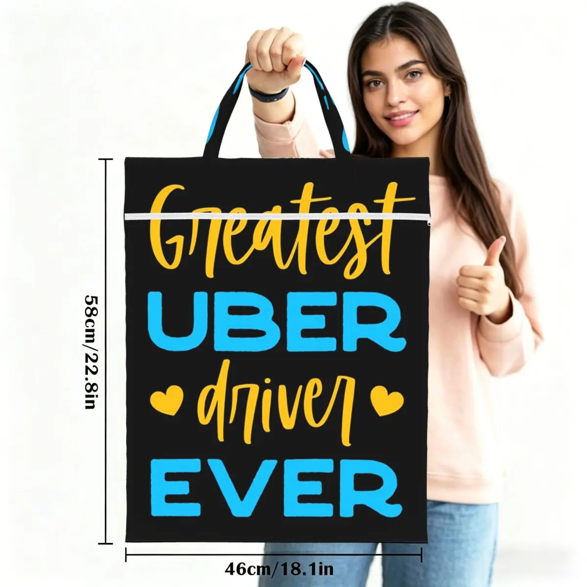 Фото Лучший водитель Uber Eats: складная корзина для белья, органайзер для дома, корзина для стирки №3