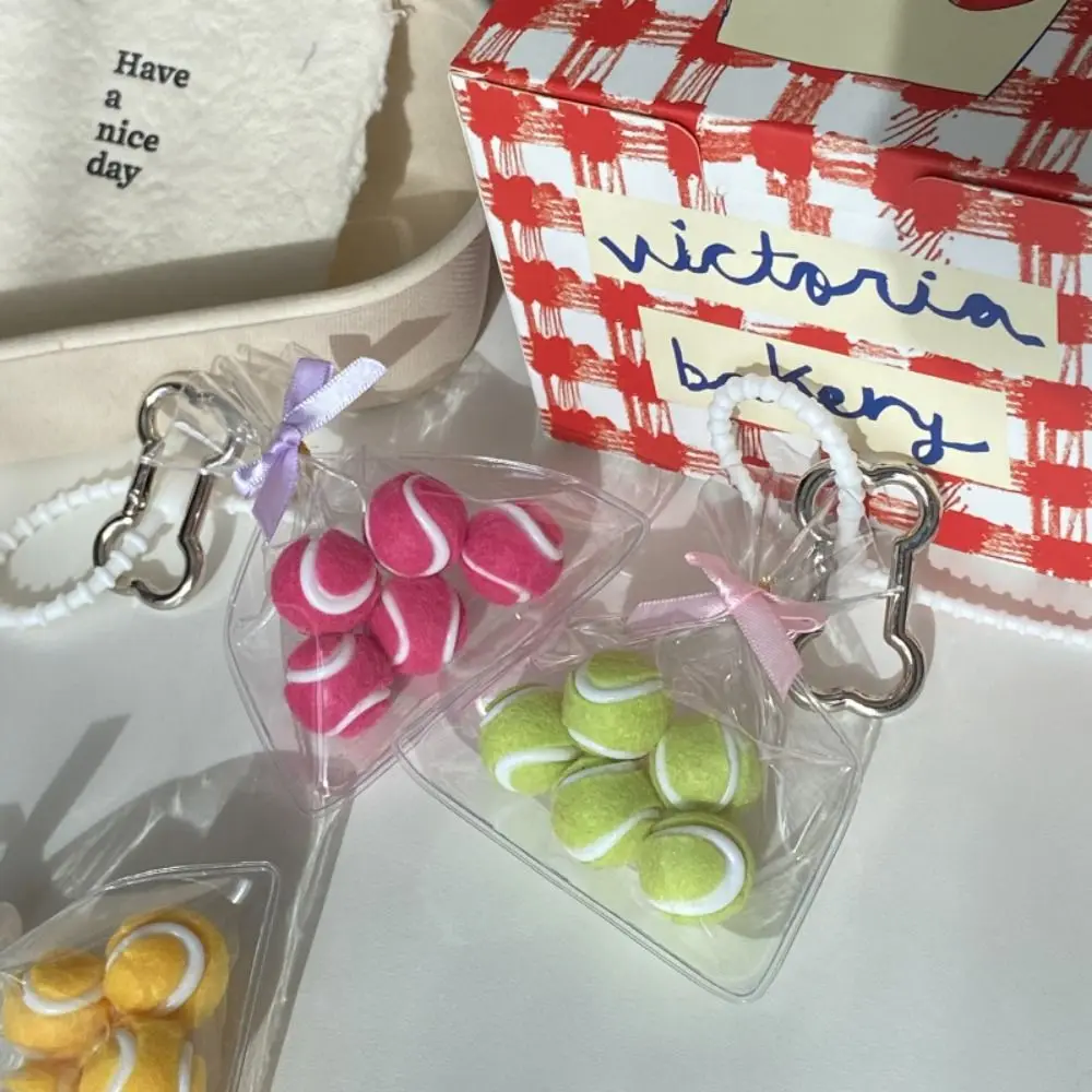 Прекрасный мультяшный теннисный брелок для настольного тенниса фисташковый