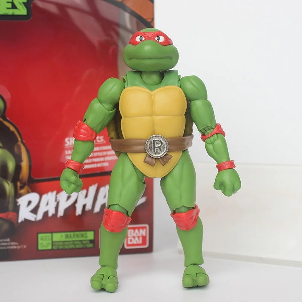 

Cartoon Movie Teenage Mutant Ninja Turtles Rio Leonardo Raphael Michelangelo Donatello Action Figure Model Collection Gifts