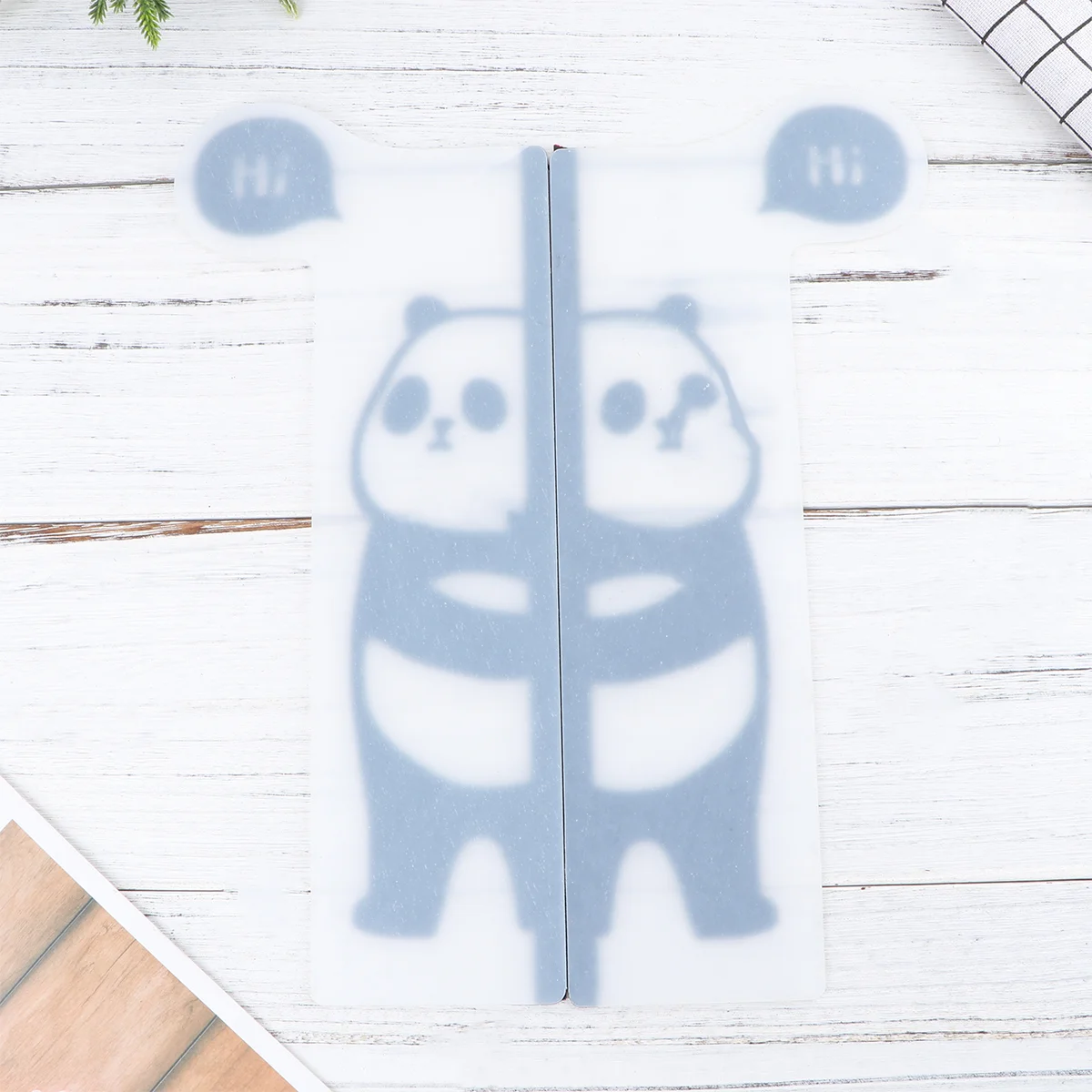 

Nuobesty Memo Board for Computer Monitor with Acrylic Side Holder and Reminders (Left Right Cow)