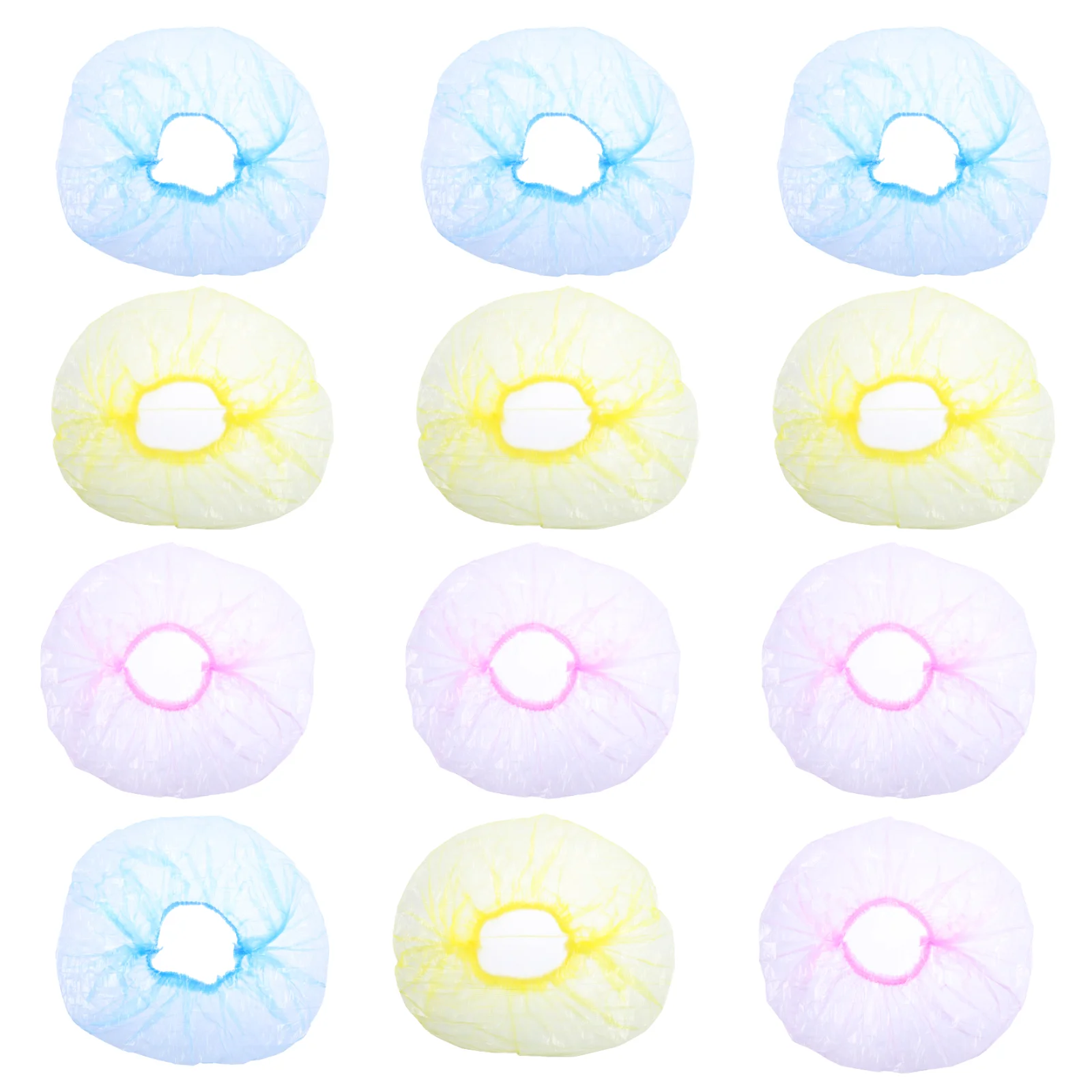 

300pcs Elastic Food Storage Covers Stretch Plastic Wrap Bowl Covers for Home