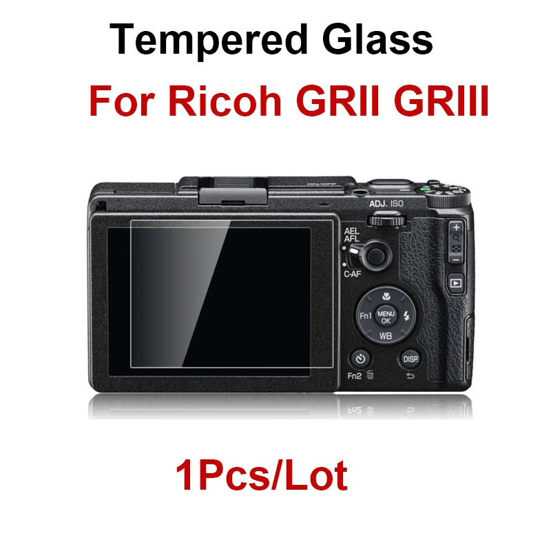 

1PCS Camera Tempered Glass For Ricoh GRII GRIII GR II III GR2 GR3 Screen Protector HD Clear Protective Display Movie Glass