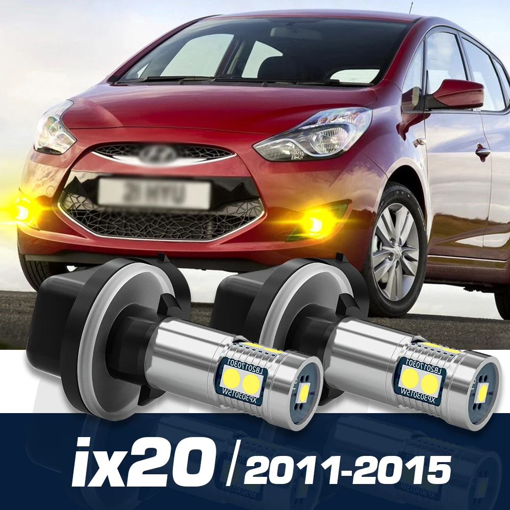 

2pcs LED Fog Light Canbus Accessories For Hyundai ix20 2011 2012 2013 2014 2015