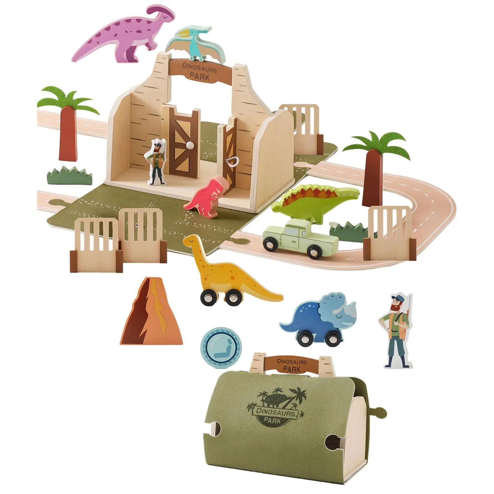 Деревянные игрушки с животными ролевой игровой набор обучающая игрушка