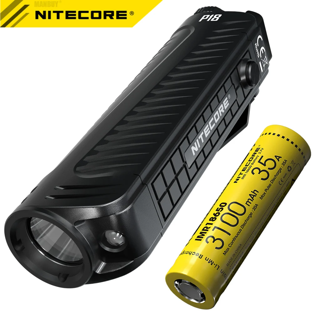 Оптовая продажа светодиодный фонарик NITECORE P18 1800 Лм CREE XHP35 HD ярко-красный