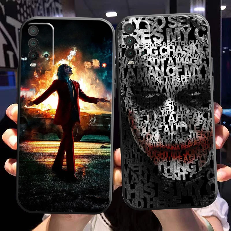 

Marvel Bat-Man Joker Clown Phone Case For Xiaomi Redmi Note 10 10T 10S 9 9S 9T 5G 8 8T Pro Redmi 10 9 9AT 9T 9C 8 8A Coque TPU