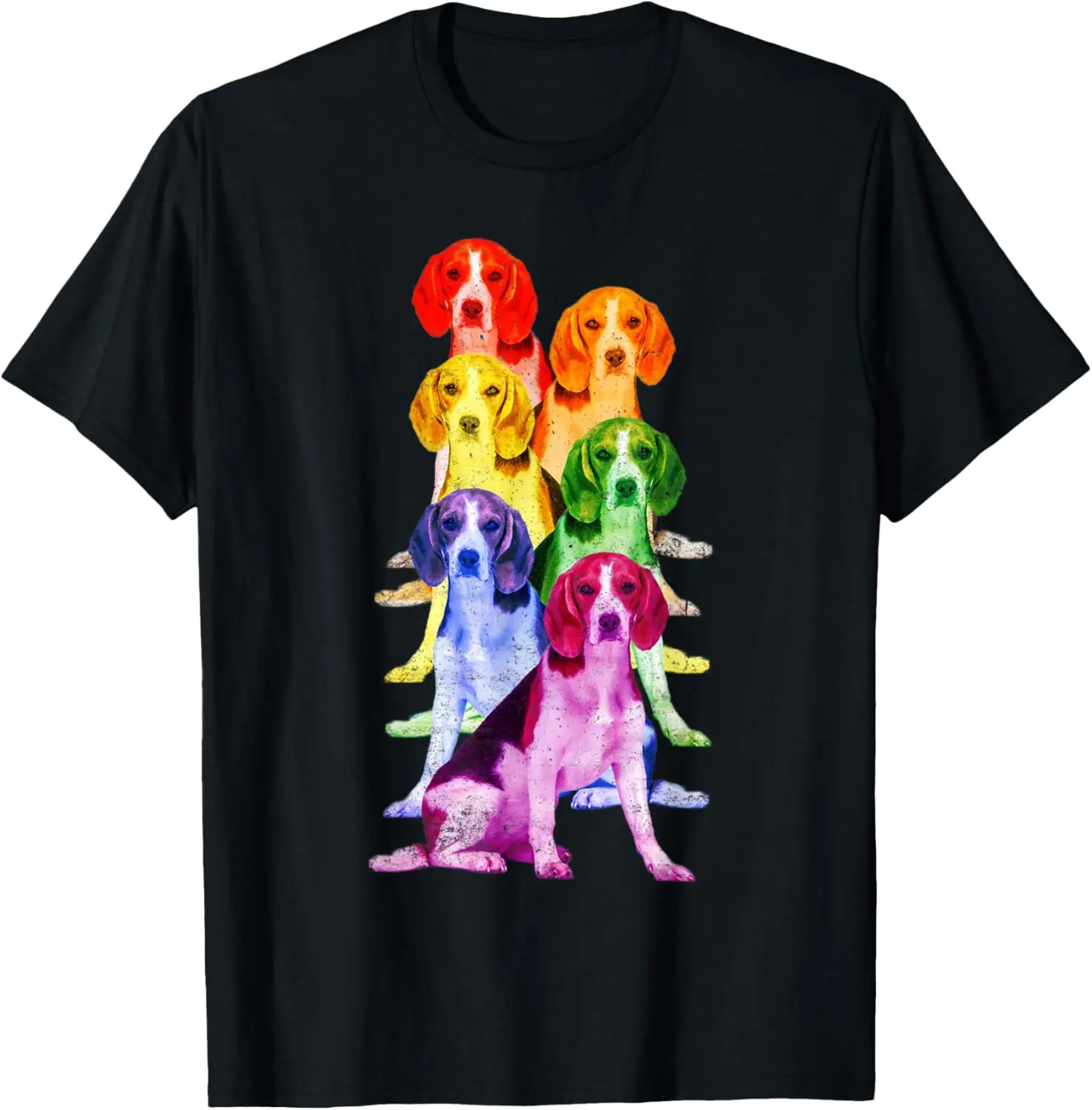 Футболка Beagle Rainbow Flag Gay Pride ЛГБТ для любителей собак