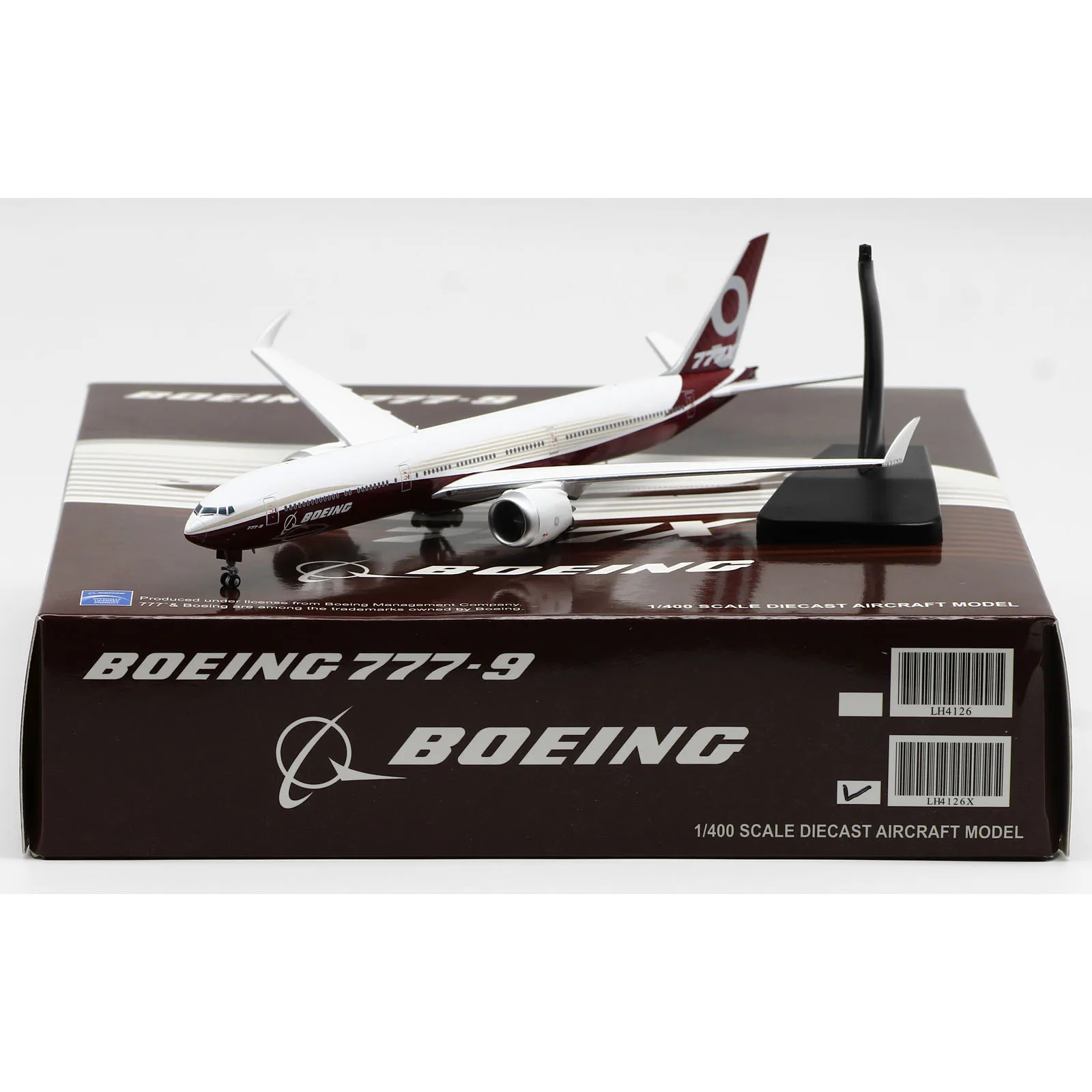 Коллекционная модель самолета LH4126X из сплава модели с подставкой