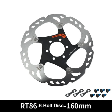 Тормозной диск SHIMANO RT86 DEORE XT 160/180/203 мм
