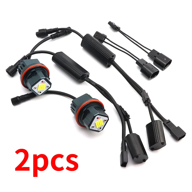 

Светодиодные габаритные фонари Canbus без ошибок с ангельскими глазами для BMW 5 серии E39 M5 с личным подъемом 520i 523i 525i 528i 530i 535i 2000-2003