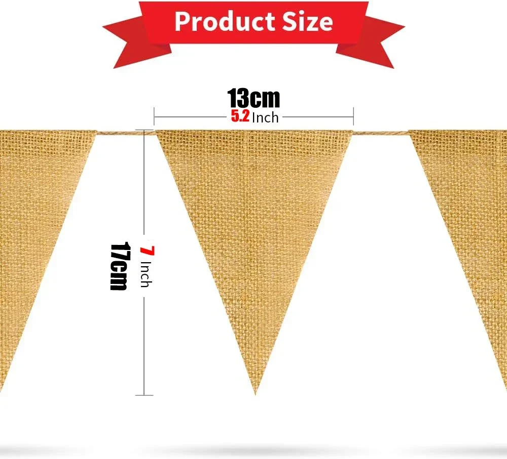 Винтажный Джутовый Гессианский Баннер 4 3 М С 15 Флагами Шпагат На Тему Страны