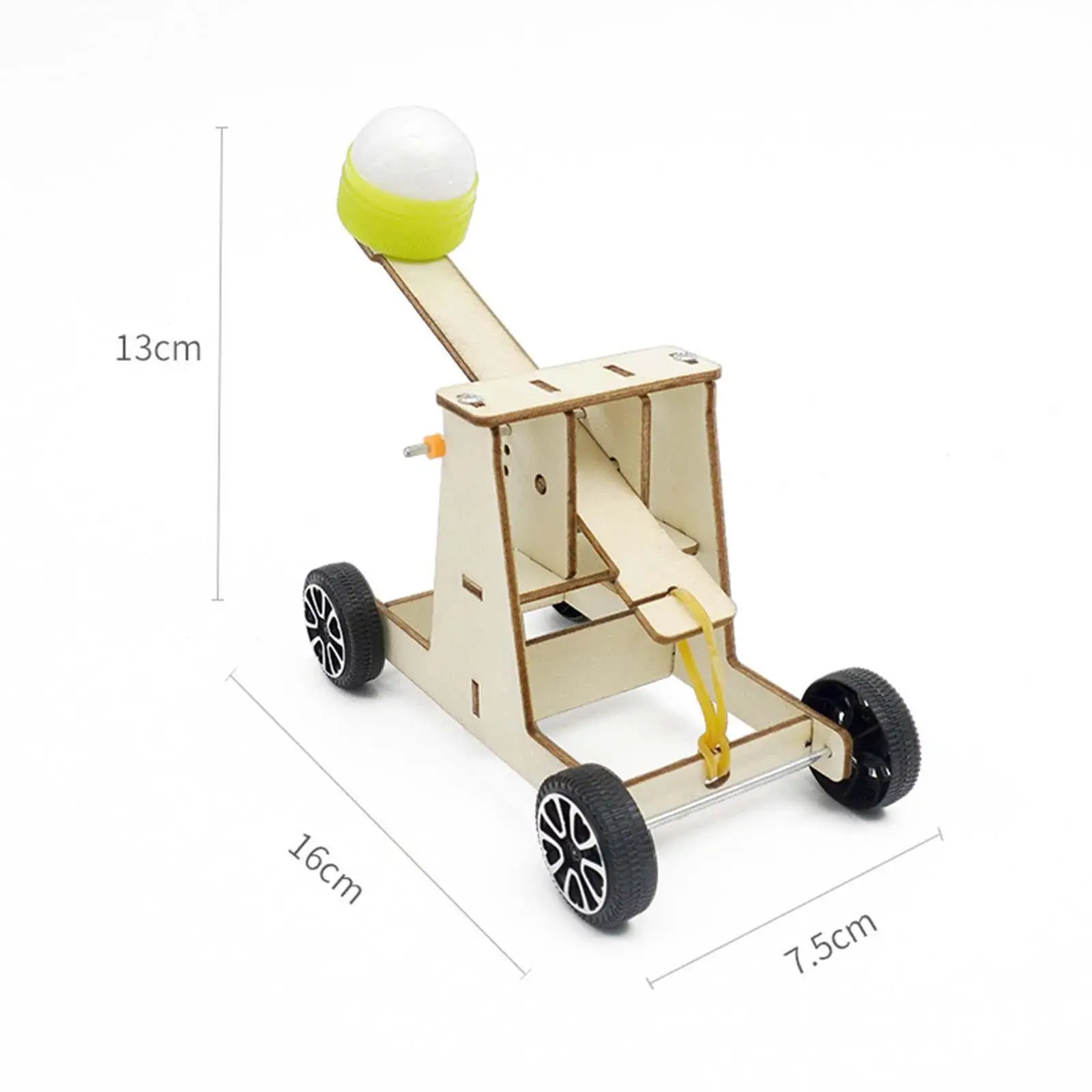 nauki Zabawki zrób to sam Zabawka katapulta DIY Montaż Interaktywne pomoce dydaktyczne Projekty dla 11 12 lat 8 9 10 Dzieci Chłopcy Nastolatki