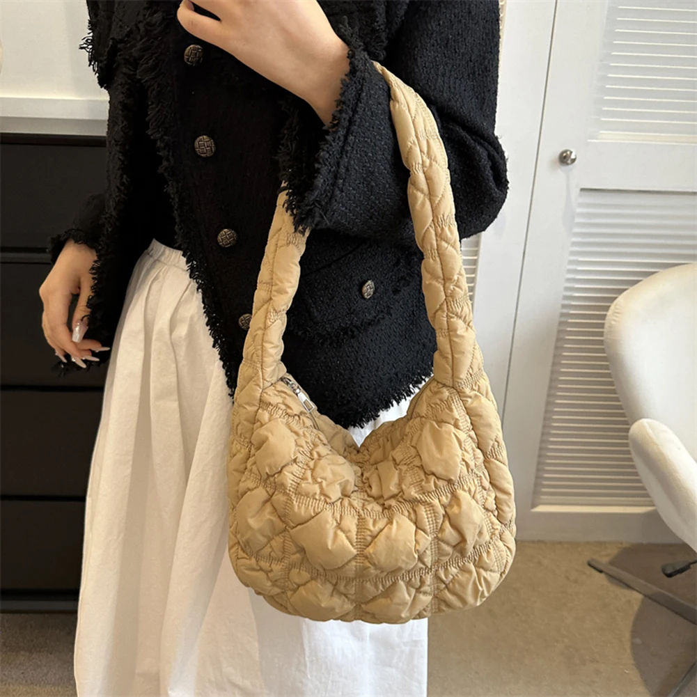 Женская сумка-тоут из пузырчатой пленки вместительные модные повседневные сумки