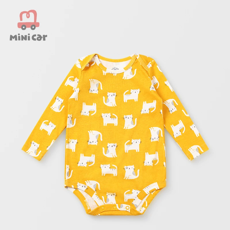 

2022 Цельный Детский костюм для новорожденного весенне-осенний хлопковый костюм для лазания с длинным рукавом сплошной мешок для весны и осе...