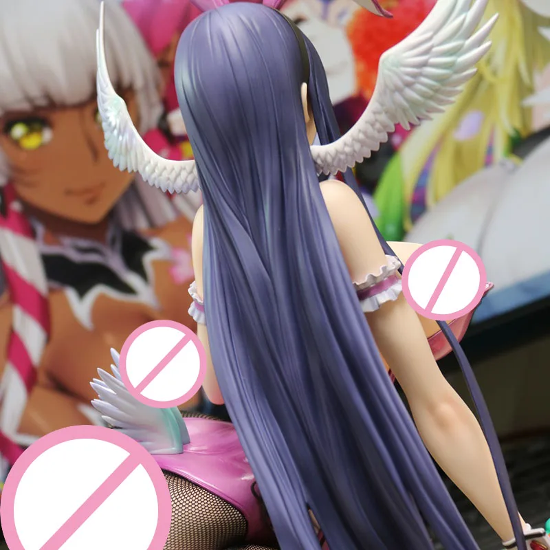 Горячая аниме Волшебная фигурка девушки мисая нохара сидячий кролик Ver. С