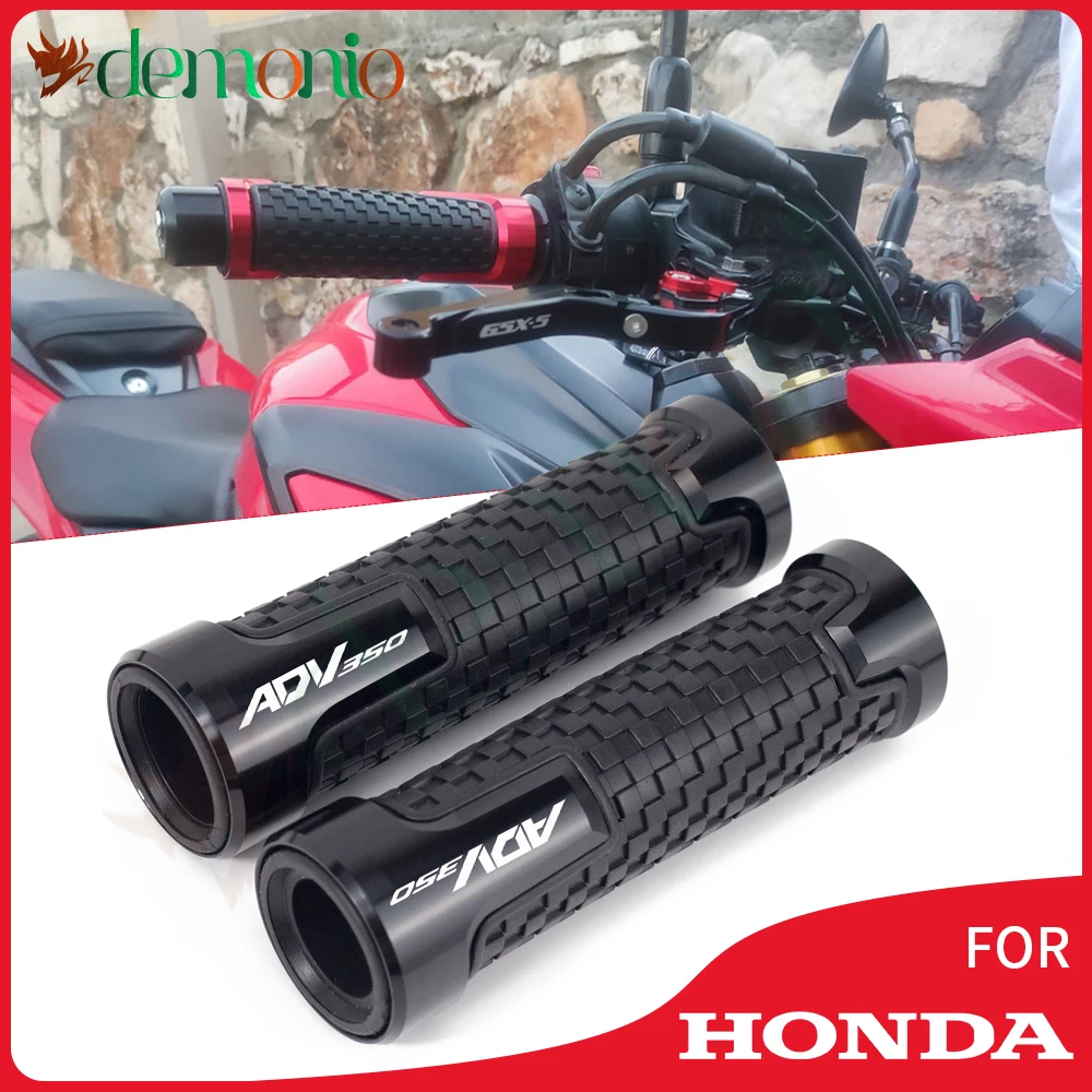 

2Pcs CNC Aluminum Motorcycle Handle Handlebar Hand Bar Grip Accessories 7/8" 22mm Universal For Honda Adv350 Adv 350 2022 2023
