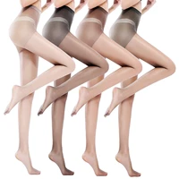 pantyhose sexy invisible spring and summer ultra thin stockings female flesh colored anti hook silk leggings