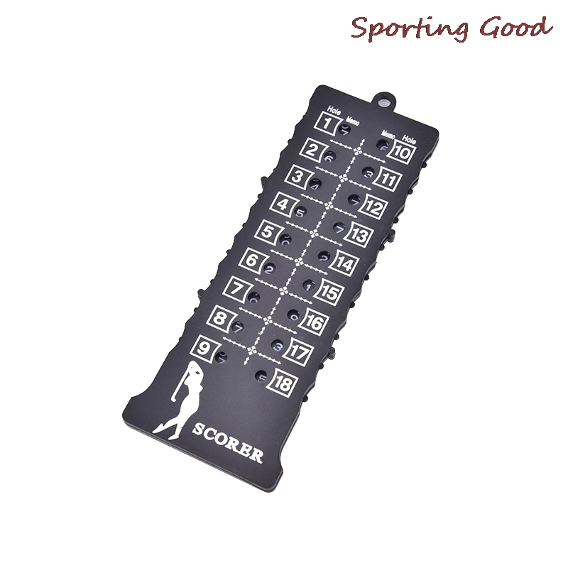 

1pc 15.5cm X 5cm 18 Hole Golf Stroke Putt Score Card Counter Indicator Golf Score Counter No Batteries Required