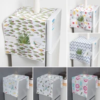 household refrigerator anti dust cloth cover multifunctional hanging storage bag for washing machine top covers home textile