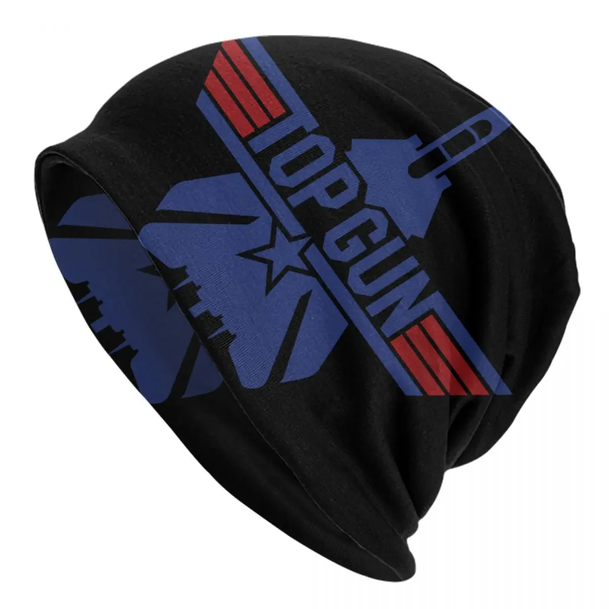 Top Gun Air Force Fighter Jets Bonnet Femme Cool Knit Hat For Women Men Winter Warm Maverick Movie Beanies Caps