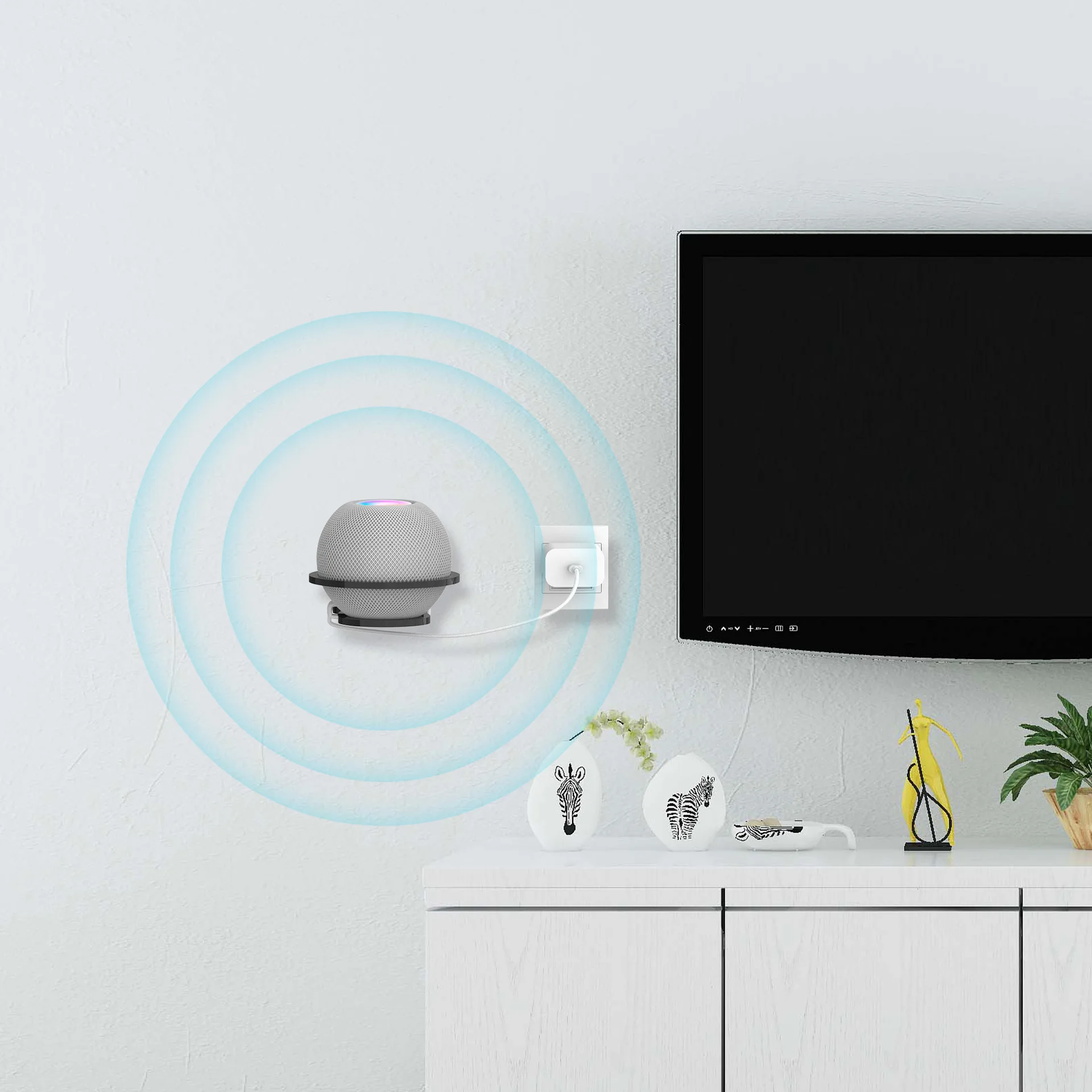 Настенный держатель для Apple HomePod настенное крепление мини-динамиков