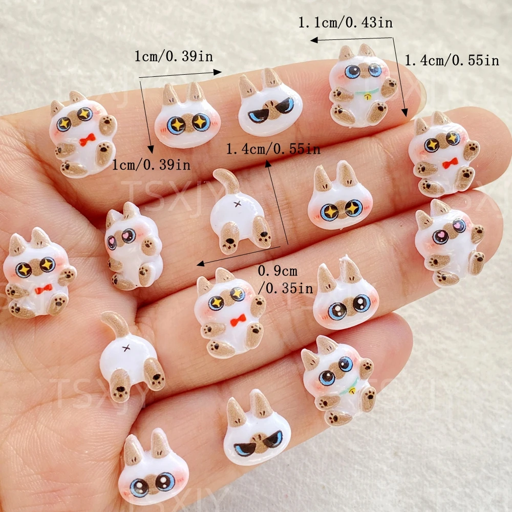 

Мини фигурки котенка из резины TSXJY 50 шт