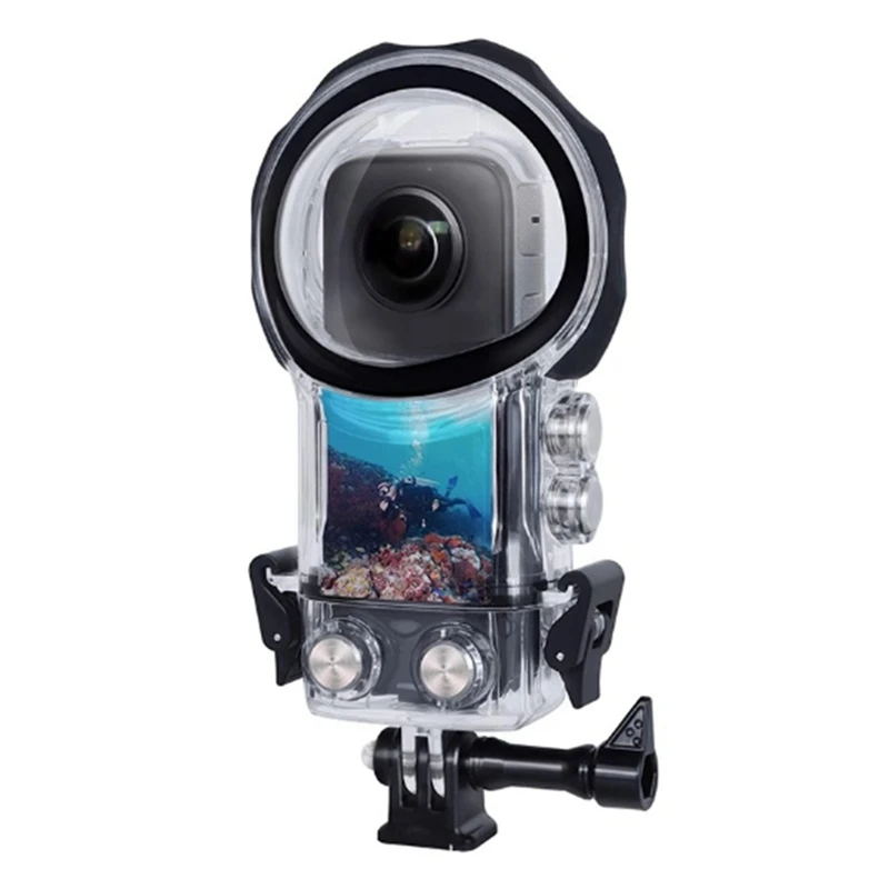 

Underwater Protective Shell For Insta360x3 Diving Shell 50M Panoramic Motion Camera Accessories