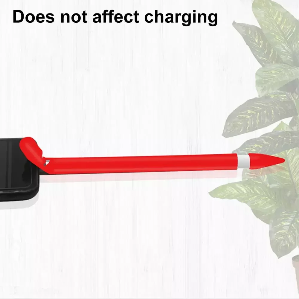 

For Apple Pencil 2 Case Soft Silicone Holder Stylus Pen Cover Compatible For Ipad Tablet Touch pen Protective Case 2021