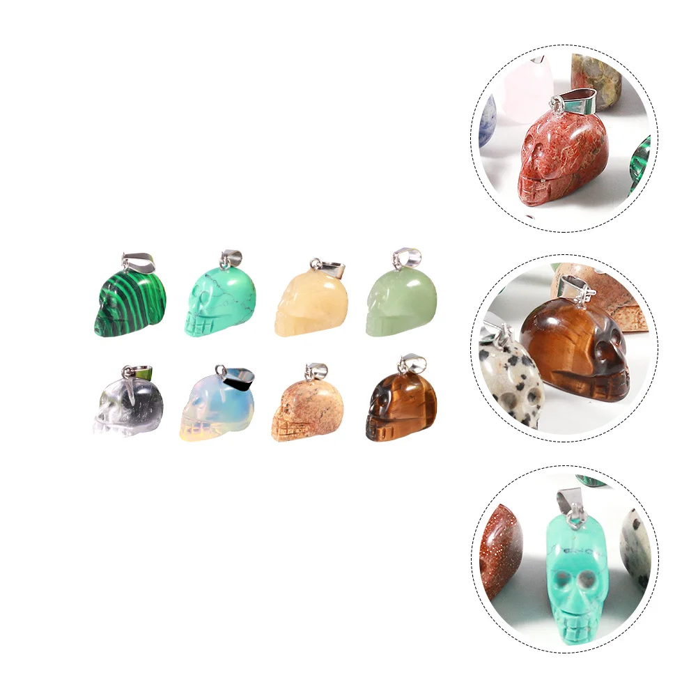 

Beads Pendantgemstonediy Charm Reiki Spacer Rhinestone Making Loose Accessory Pendants Chakra Filler Favor Head