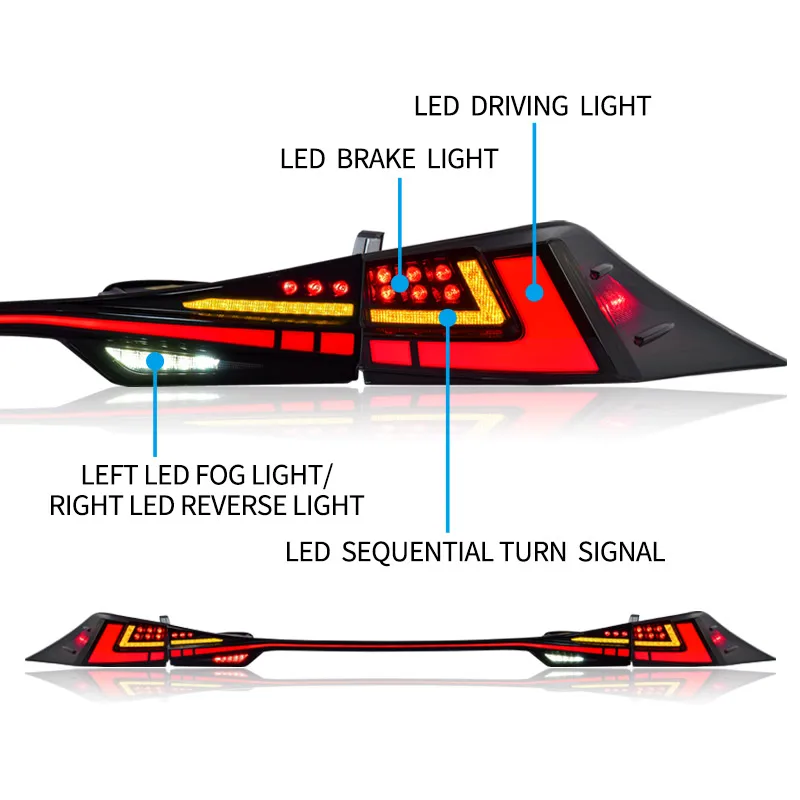 Автомобильные аксессуары задний фонарь для Lexus IS250 светодиодный 2013-2021 IS300 s IS350