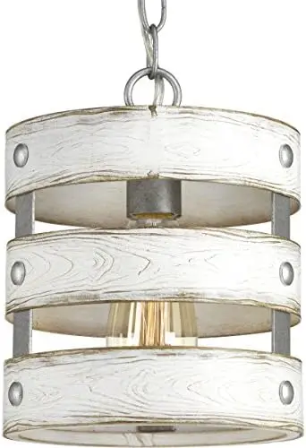 

Collection 1-Light Coastal Pendant Light Galvanized