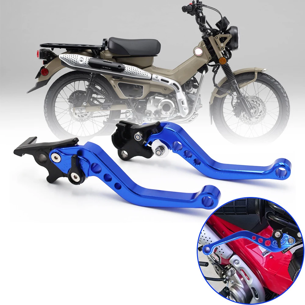 

2pcs Motorcycle Brake Handle Alloy CNC Motorcycle Clutch Brake Lever Handle High Quality Fit For Motorbike Modification