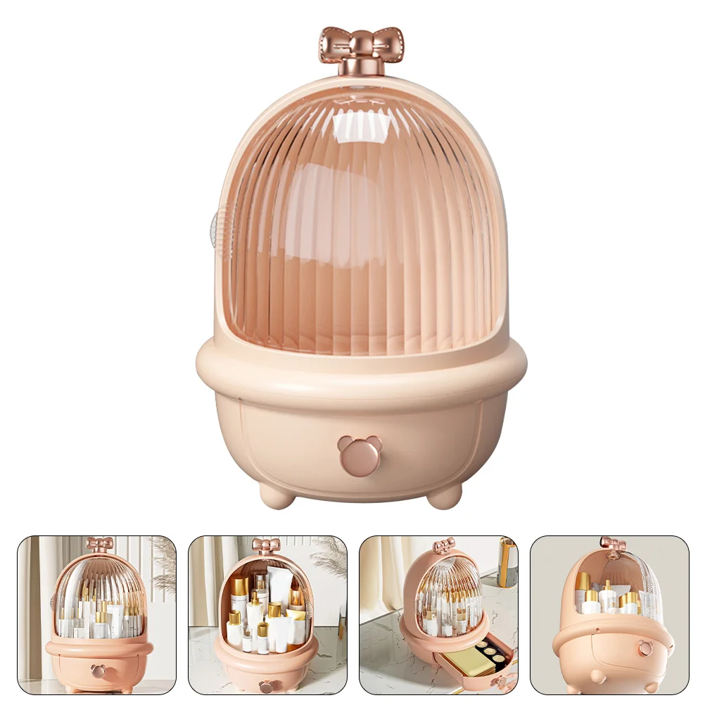 

Box Makeup Tool Case Cosmetics Organizer Space Capsule Skincare Organizer Makeup Container for Desktop Home Indoor