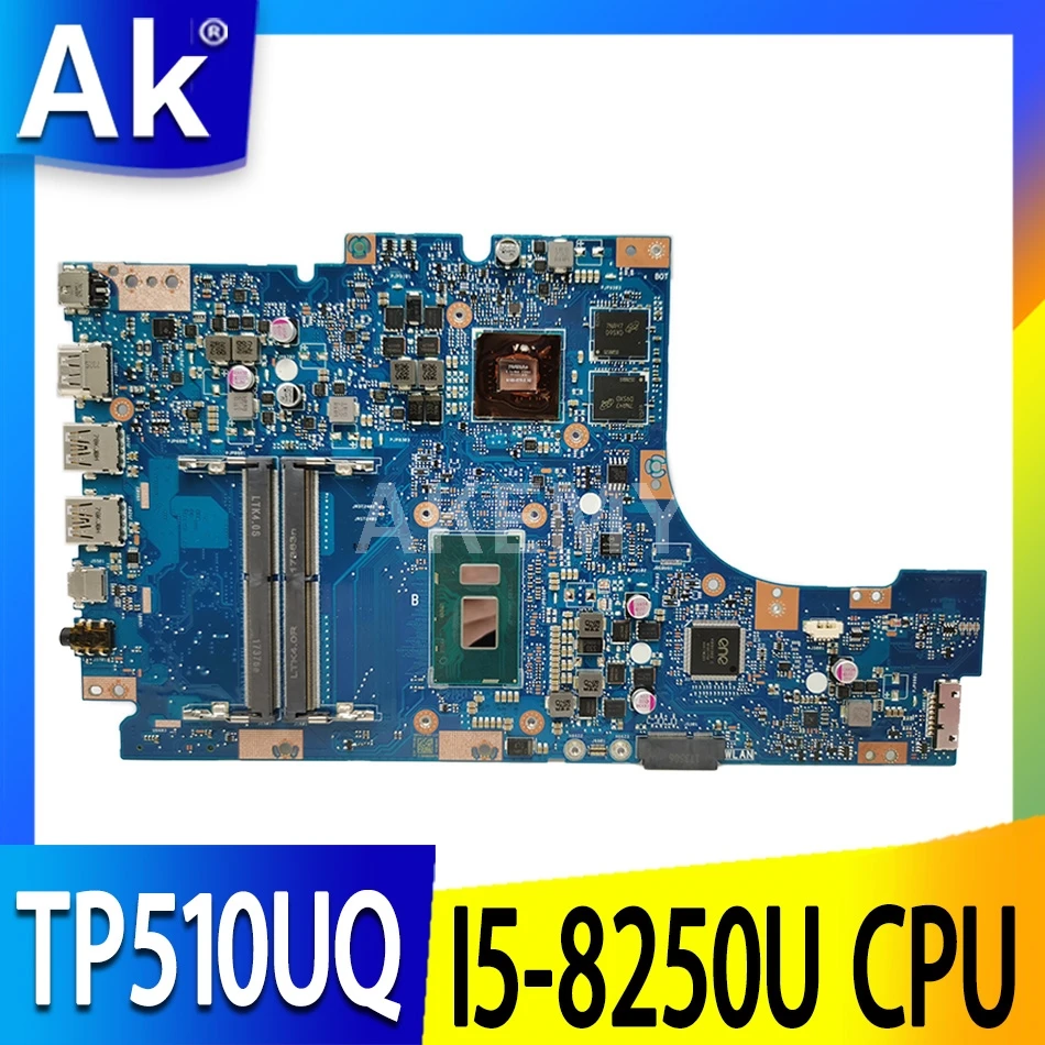 

Akemy 90NB0GC0-R00010 motherboard For Asus VivoBook TP510UQ TP510UN TP510UQK TP510U Laptop Mainboard W/ I5-8250U (V2G)