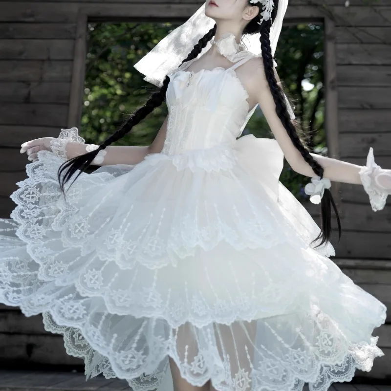 Оригинальный дизайн милое платье принцессы Лолиты Jsk для девочек новое летнее