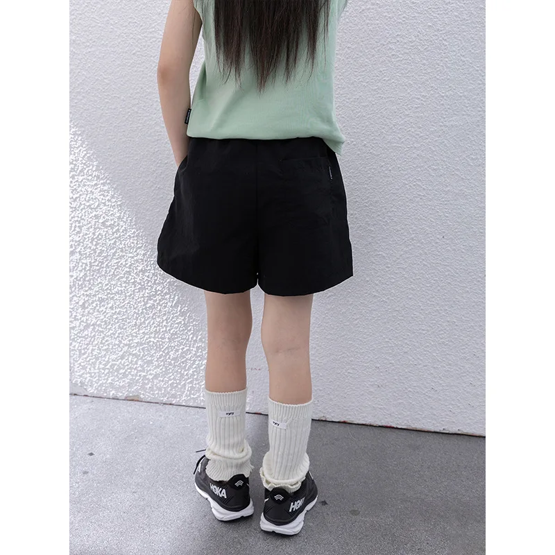 Детские спортивные шорты Новинка лета 2024 быстросохнущие брюки для мальчиков