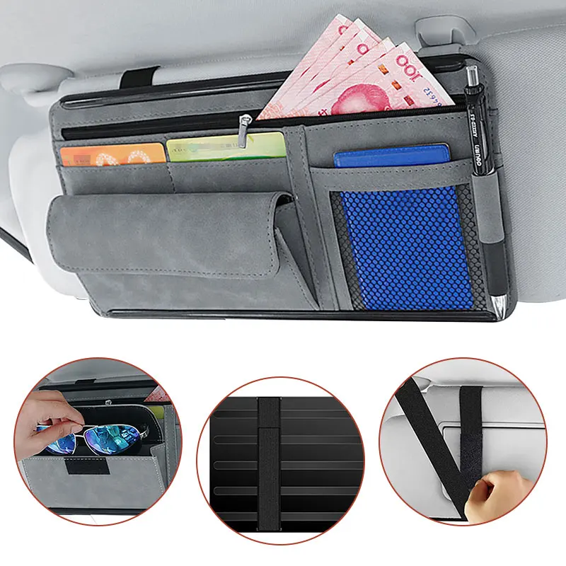 Автомобильный солнцезащитный козырек-органайзер сумка для хранения авто