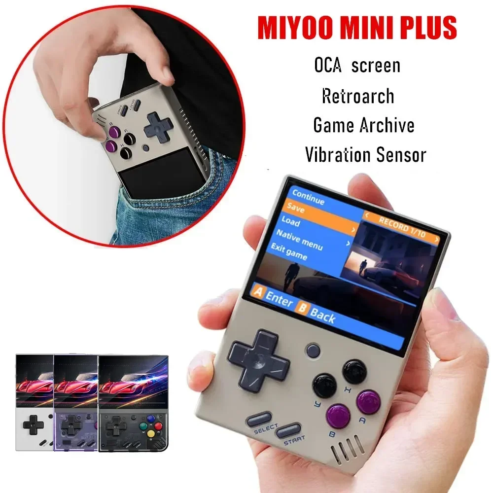 Игровая консоль в стиле ретро MIYOO MINI PLUS Портативный 3